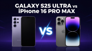 Comparativo: Galaxy S25 Ultra vs iPhone 16 Pro Max