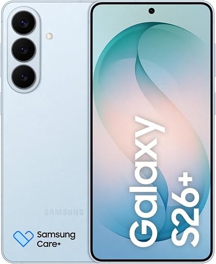 Celular Samsung Galaxy S26+ 5G, 256GB, 12GB RAM, Câmera Tripla de 50+12+10, Tela Grande de 6.7" - Azul