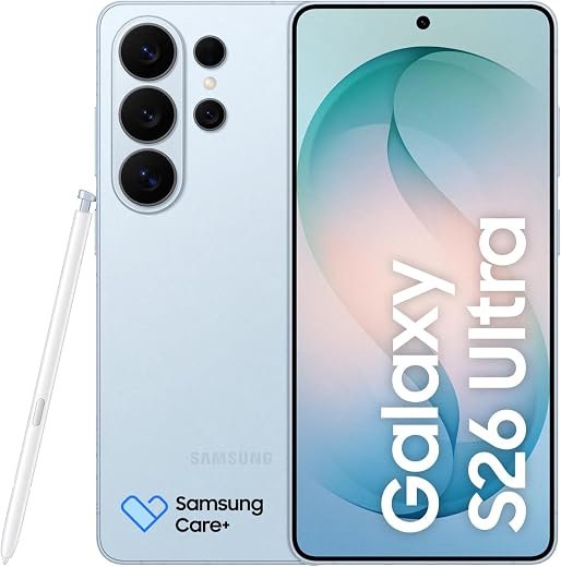 Celular Samsung Galaxy S26 Ultra 5G, 512GB, 12GB RAM, Câmera Quádrupla, Tela Grande de 6.9" - Azul | Câmera Quádrupla, Tela Grande de 6.9"