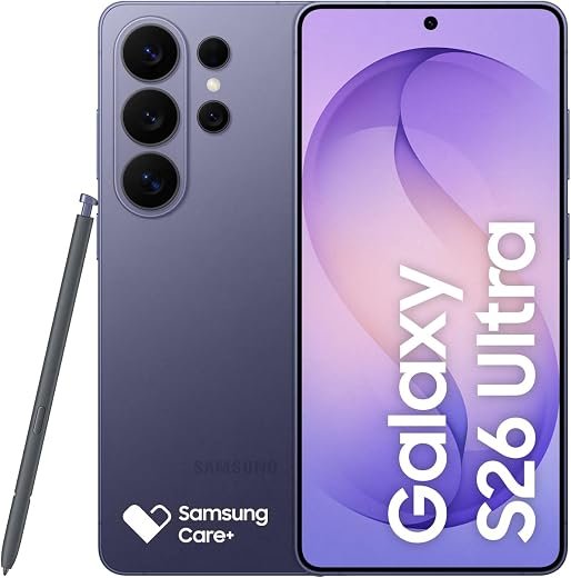 Celular Samsung Galaxy S26 Ultra 5G, 512GB, 12GB RAM, Câmera Quádrupla, Tela Grande de 6.9" - Violeta