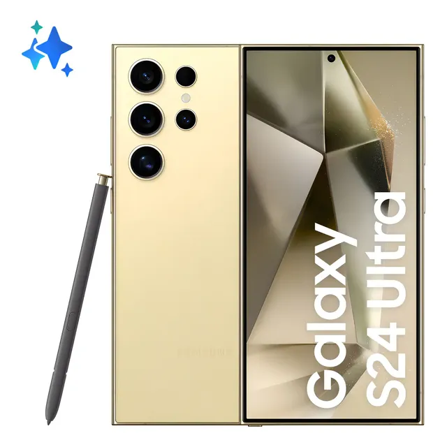 Samsung Galaxy S24 Ultra Galaxy Ai 6.8'' 12gb Ram 256gb Titânio Creme