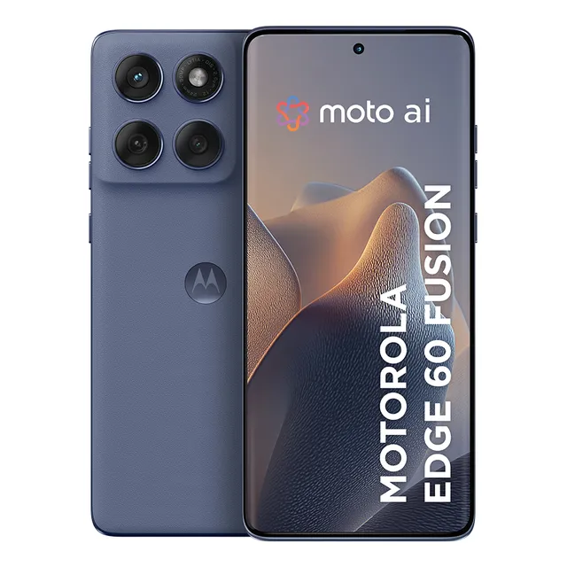 Smartphone Motorola Edge 60 Fusion 5g - 256gb 16gb (8gb Ram+8gb Ram Boost) 50mp Sony Ai Camera Ip68 Nfc - Cinza Vegan Leather