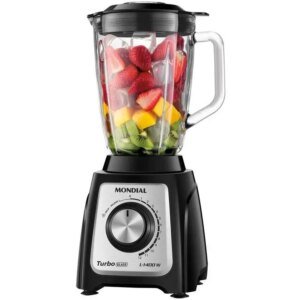 Liquidificador Mondial Turbo Glass L-1400 GI - 110V