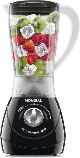 MONDIAL Liquidificador Easy Power, Preto, 550W, 110V - L-550-B