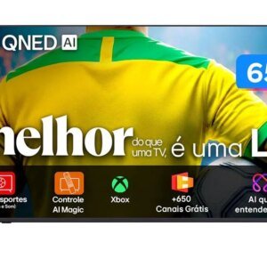 Smart TV 65" LG 4K Ultra HD QNED 65QNED73ASA WebOS 2025