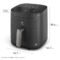 Air Fryer Electrolux por Rita Lobo 5,6L Cinza Efficient Economia de Energia 1400W (EAF40)